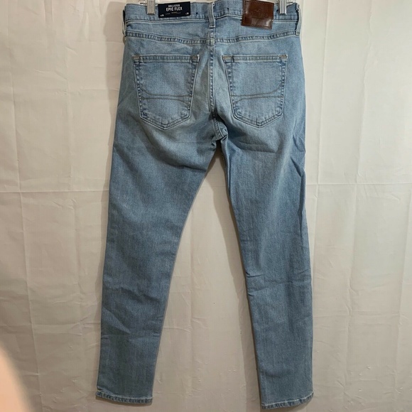 Hollister Men's NWT Epic Flex Skinny Jeans in Blue Size 29" Waist x 30" - Picture 5 of 5